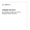 UL 60974-1 PDF